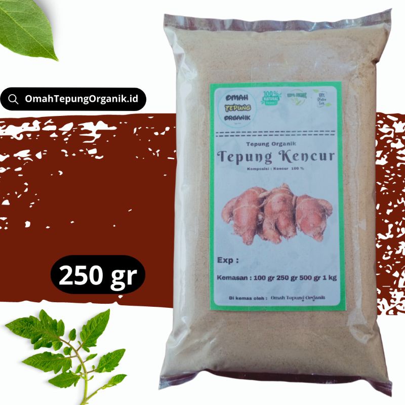 

Tepung KENCUR kemasan 250 GRAM/Serbuk KENCUR 250 gram/KENCUR Bubuk kemasan 250 GRAM