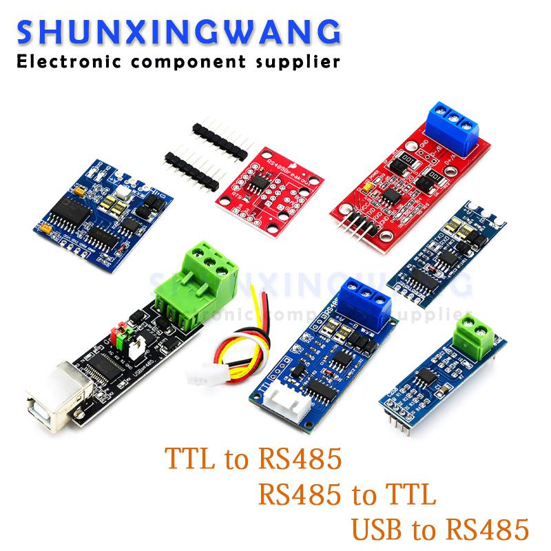 ❤TTL to RS485 RS485 to TTL USB to 485 Industrial Single Chip Microcomputer Hardware Automatic Flow C