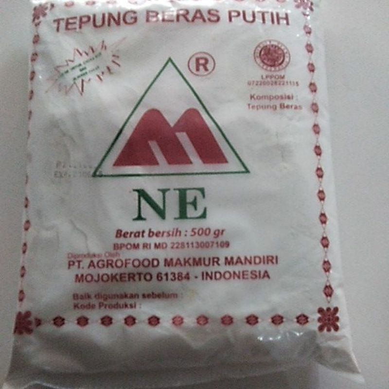 

tepung beras ne 500 gr