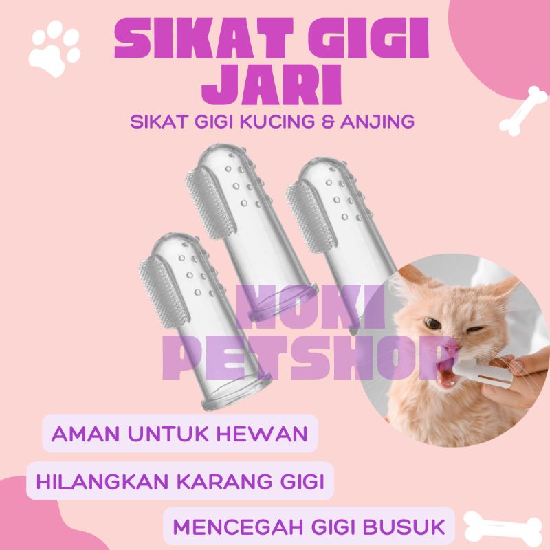 [BISA COD] SIKAT GIGI JARI KUCING PEMBERSIH KARANG GIGI MULUT KUCING | SIKAT PEMBERSIH GIGI HEWAN KUCING ANJING SIKAT LIDAH KUCING - SIKAT GIGI KUCING SIKAT GIGI ANJING SIKAT ANJINGSIKAT LIDAH KUCING - SIKAT GIGI