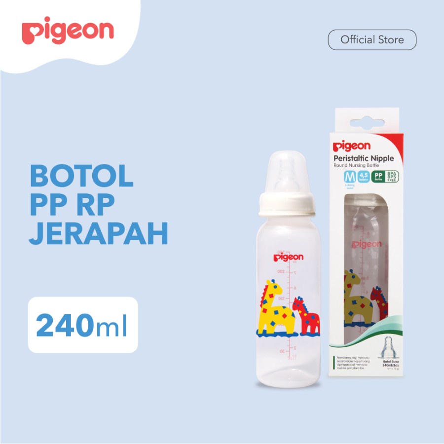 PIGEON Botol Susu  PEristaltic Nipple 240Ml Jerapah