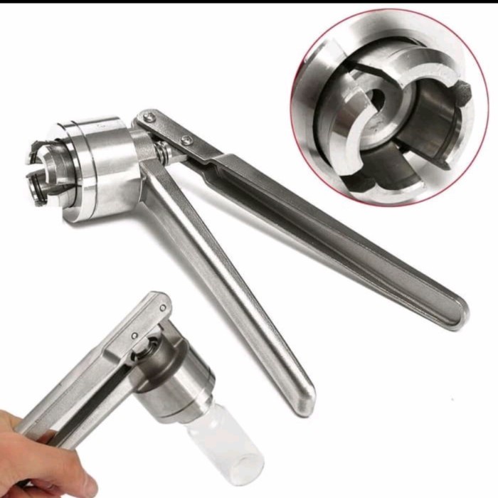 crimper botol vial alat segel tutup botol 15mm termurah