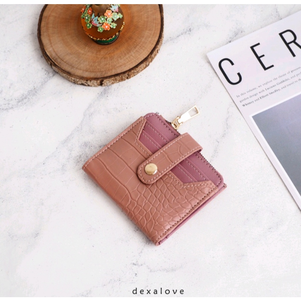 Genie wallet / Dompet Wanita / tas wanita mini / dompet lipat termurah / dompet terbaru kekinian