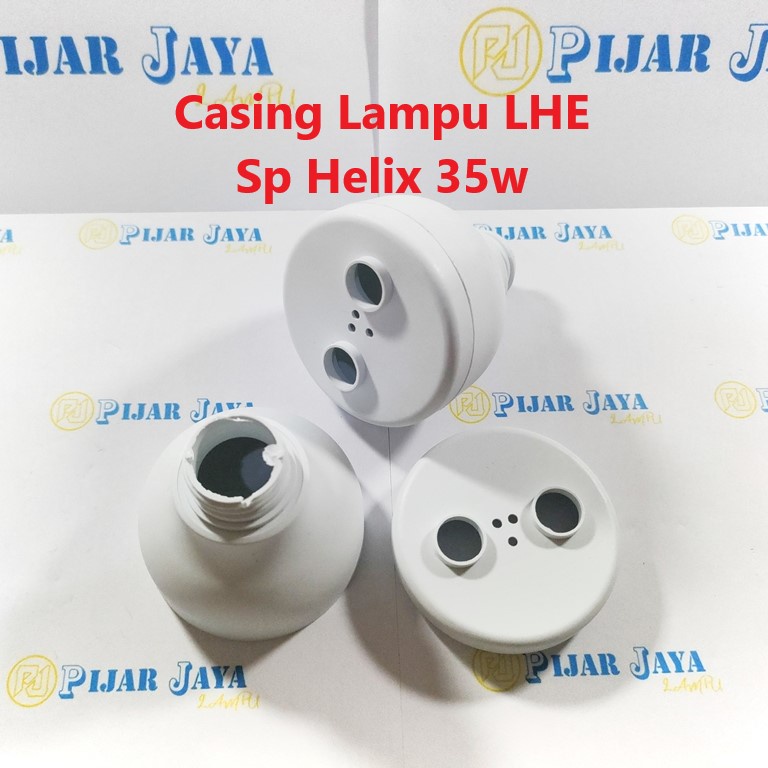 Kesing Casing Lampu LHE Spiral Helix 35 watt - Kap Kop 35w