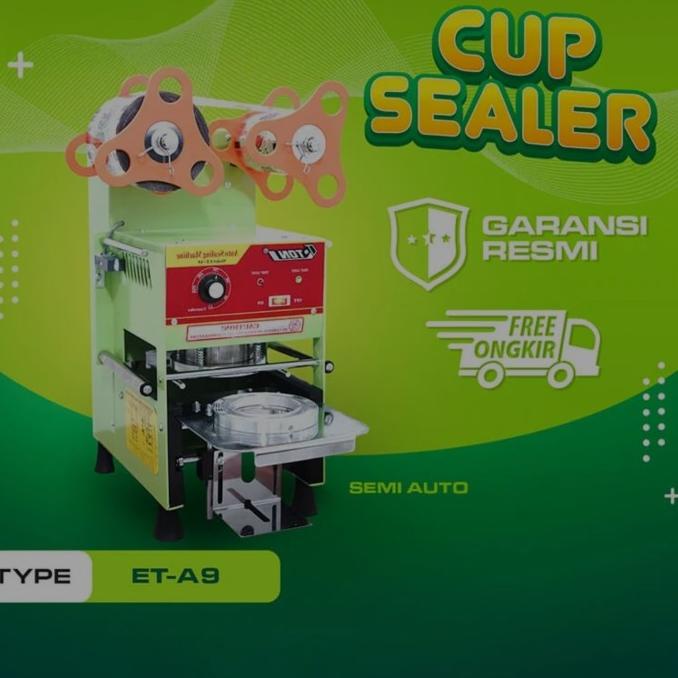 Mesin Cup Sealer Semi Otomatis Cup Sealer Automatic