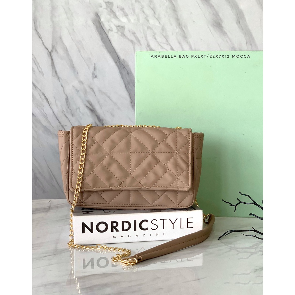 Tas Wanita Arabella Selampang Tote Bag Bordir