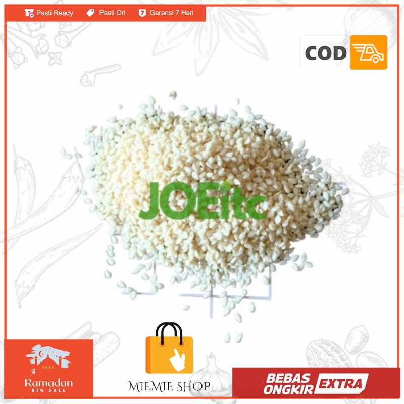 

wijen putih kualitas super 1kg