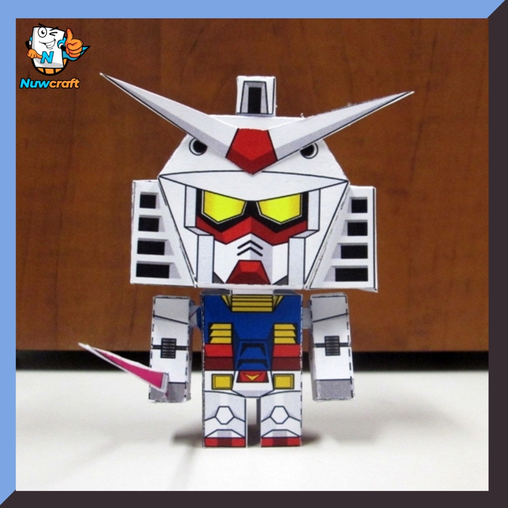 Nuwcraft mini gundam papercraft