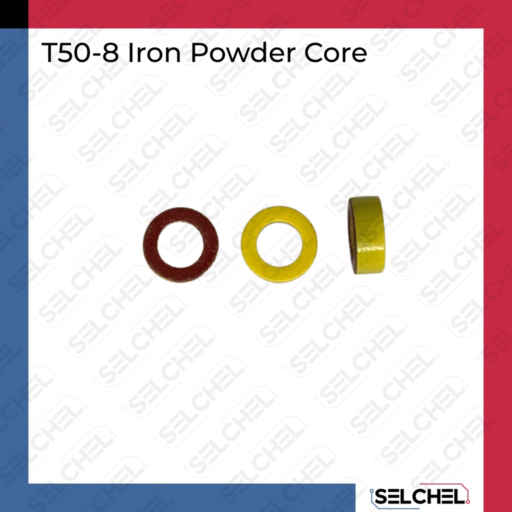 t50-8 toroid core merah kuning