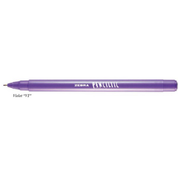 Pulpen Zebra Penciltic Fineliner 0.4 Violet