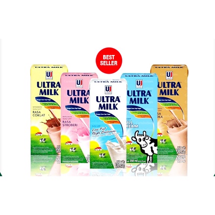 

Susu Ultra Milk UHT 250 mL | Ecer