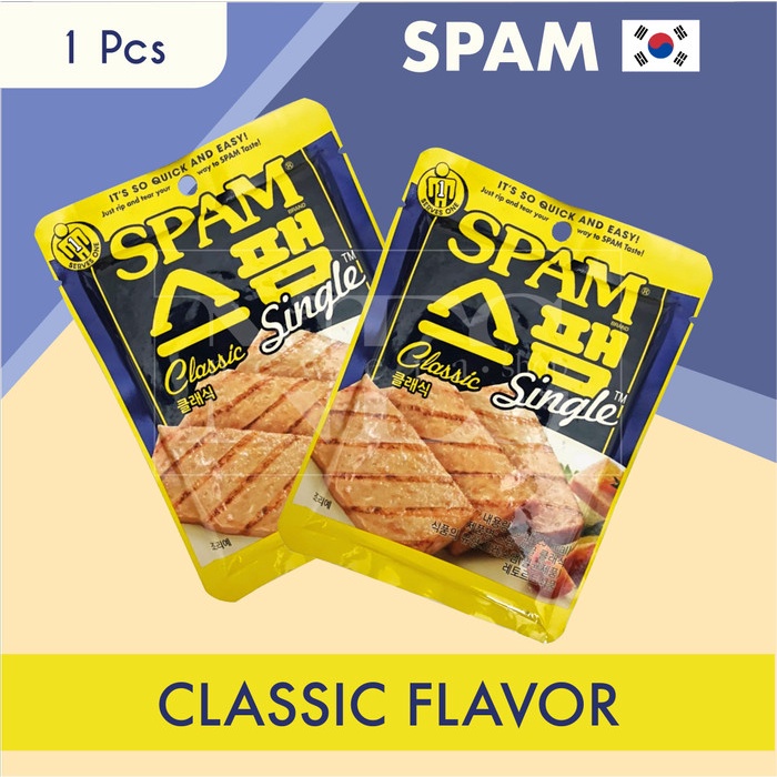 

SPAM KOREA SINGLE 80GR CLASSIC / MILD