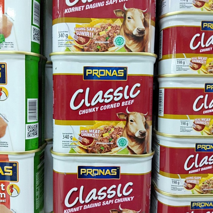 

KORNET DAGING SAPI CHUNKY PRONAS, 340G