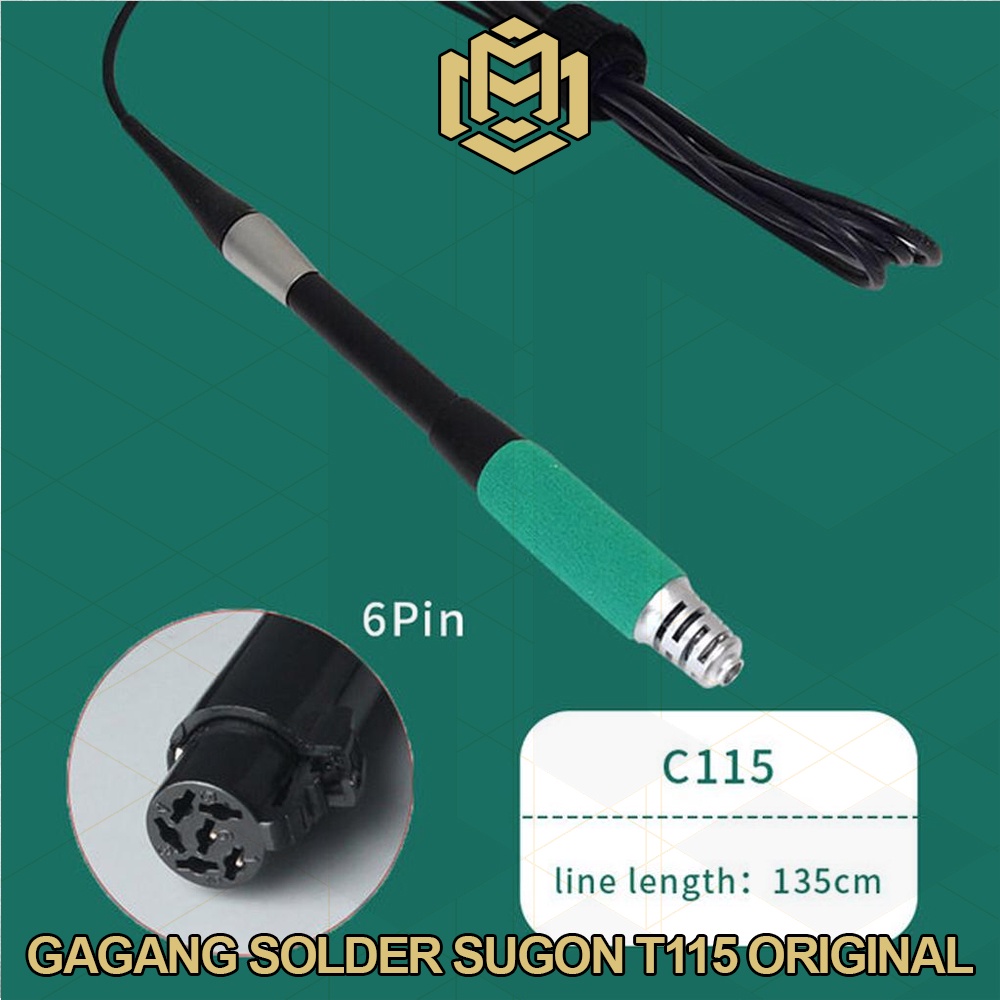 Gagang Solder Sugon T115 Original For Mata Solder C115