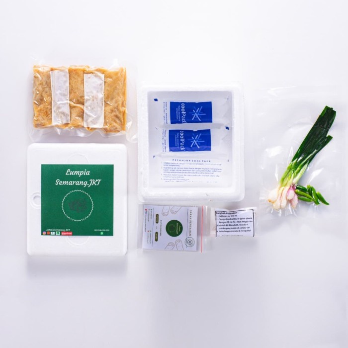 

LUMPIA SEMARANG VACUUM (HALAL) - LUAR JADETABEK - 5 DAN 10 PCS