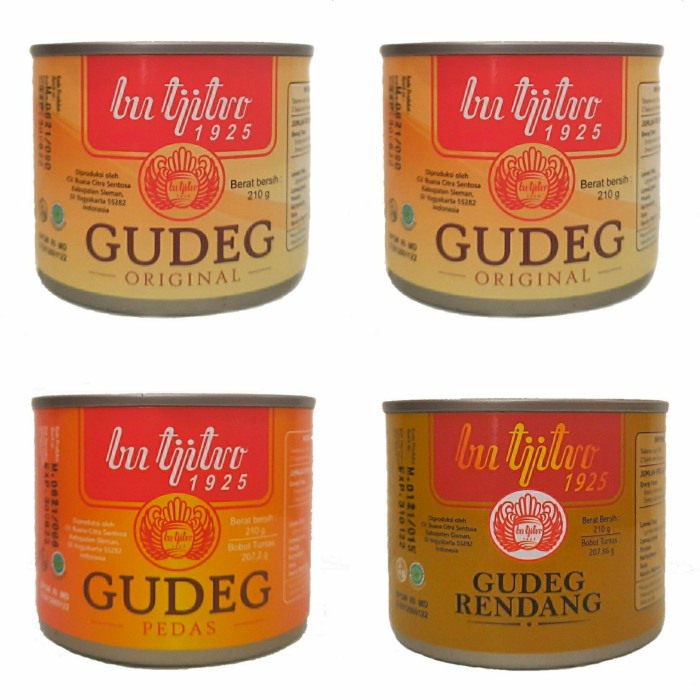 

GUDEG KALENG BU TJITRO PAKET ORIGINAL PEDAS RENDANG