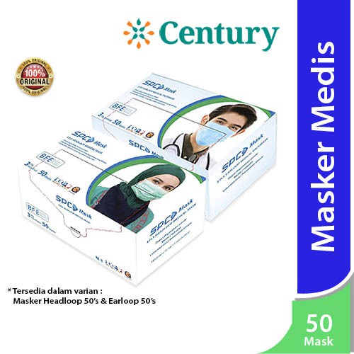 Spc Masker Medis 3Ply 1Box Isi 50