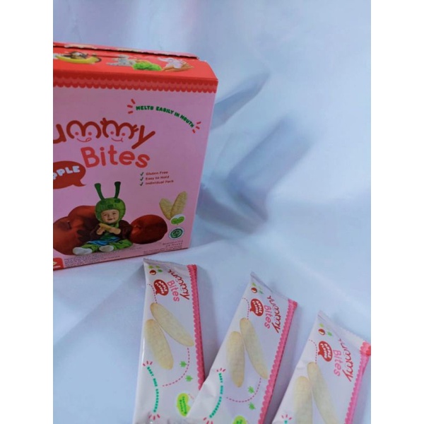 Yummy Bites Snack MPASI Bayi / Crackers Latihan Mengunyah Bayi