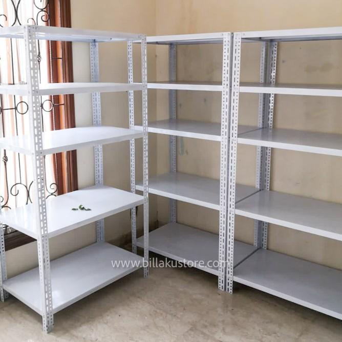 Rak Besi Siku 100X60X200Cm 5 Susun