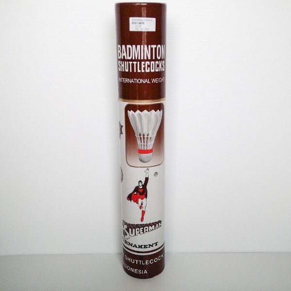 Shuttlecock Kok Superman Coklat