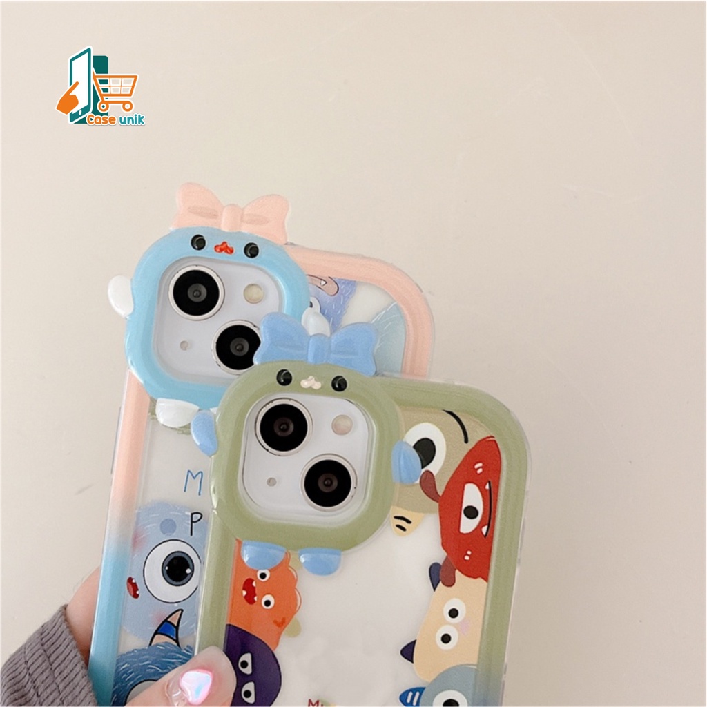 SS807 SOFTCASE SILIKON MOTIF KARTUN MONSTER KECIL FOR VIVO Y12 Y11 Y15 Y17 Y15S Y01 S15 V25 PRO V27E S16E  Y20 Y12S V27 S16 5G S16 PRO Y20I Y16 Y02S Y50 Y30 Y30I Y35 Y22 Y22S Y75 Y55 Y21S Y32 Y33S Y91 Y93 Y95 Y91C Y1S S15E T1 PRO V25 V25E CS5540