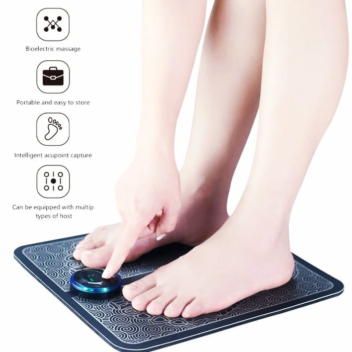 [ MSTR ] Ems Foot Massager Alat Terapi Kaki Recharge