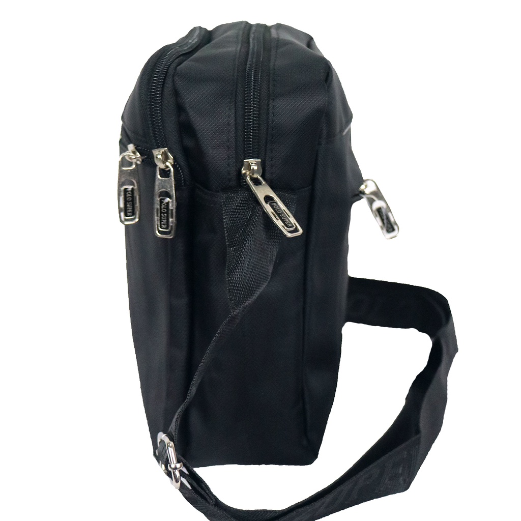 Tas Selempang POLO SUPER Sling bag Import USB Portable Tas Polo Original Tas Slempang Trendy Waterproof Good Quality