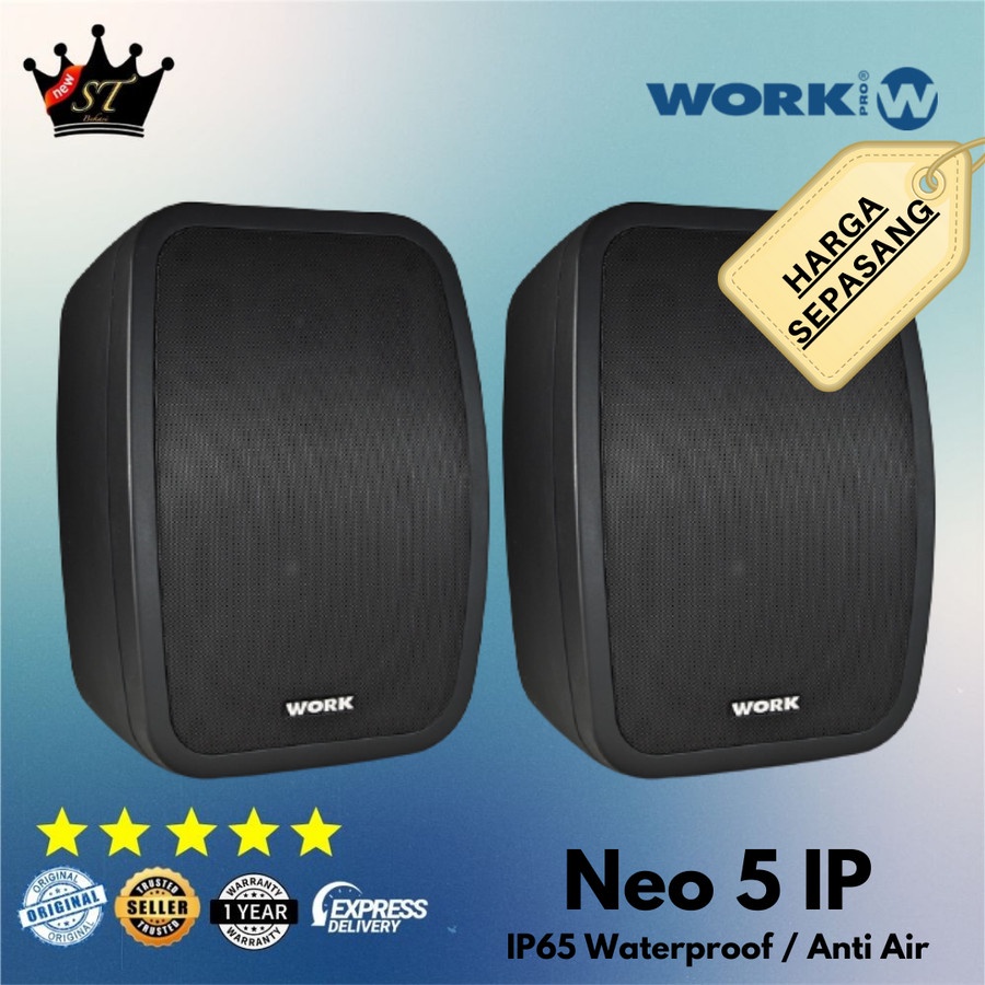 Work Pro NEO 5 IP NEO5IP Passive Speaker Pasif 5" Tahan Air Waterproof