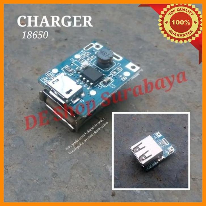 (HOBIE) MODUL POWERBANK CHARGER STEP UP 18650 BATEREI
