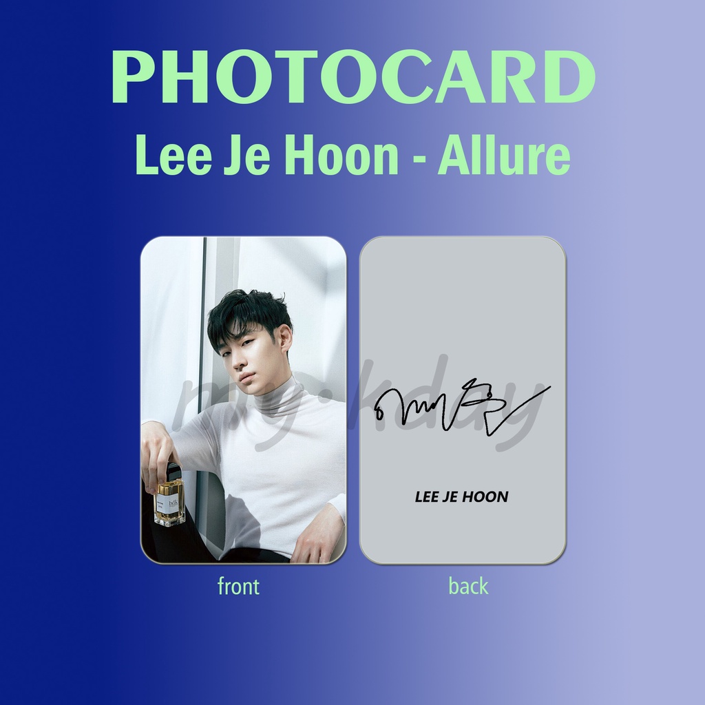 PCA-0148, Unofficial Photocard Lee Je Hoon All ure  2 sisi