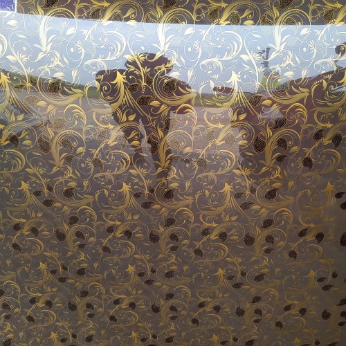 Fiber Pagar  Motif Golden Batik