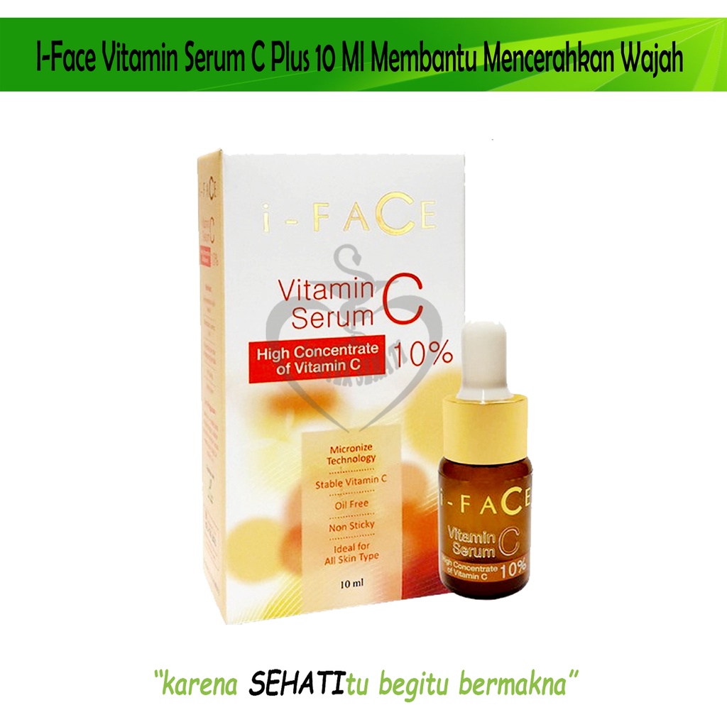 I-Face Vitamin C Serum 10 Ml Serum Wajah Vitamin Wajah