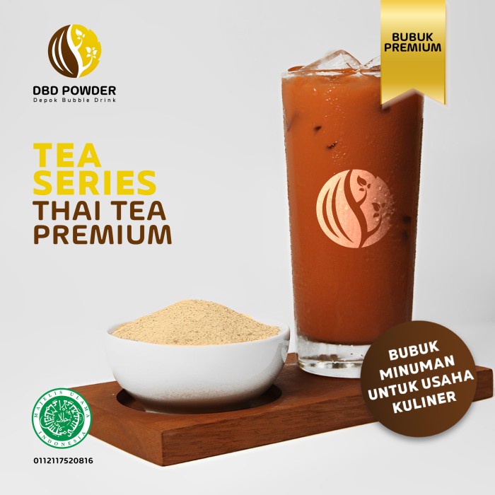 

Ready Stock- Bubuk Minuman Premium Thai Tea - Powder Premium Thai Tea