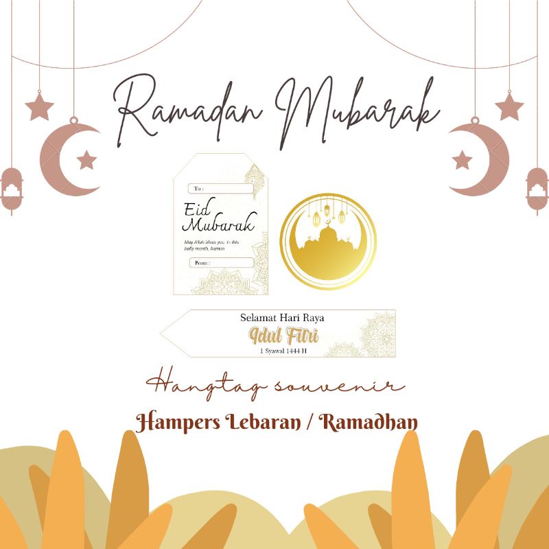 

Hangtag Hampers Idul Fitri