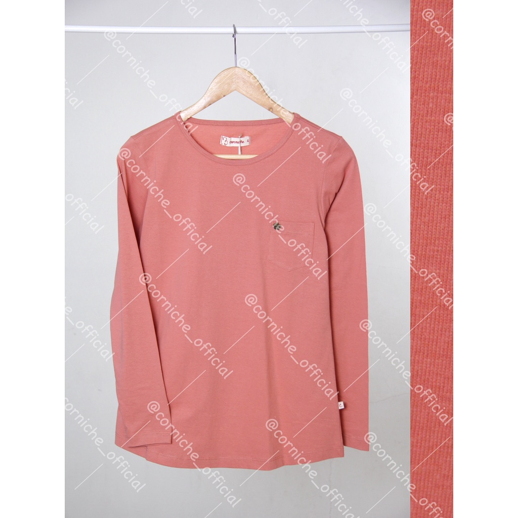 Corniche New Pocket Tee Coral - TV231562