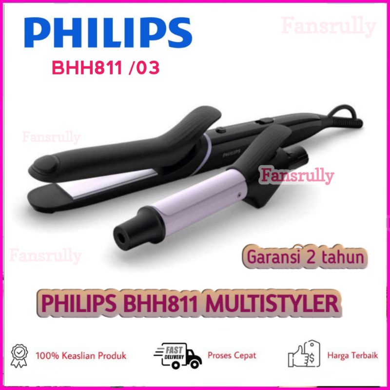 PHILIPS BHH811 Multistyler Curling Iron Catokan Pelurus Curly Keriting Pengeriting Rambut BHH811/00 