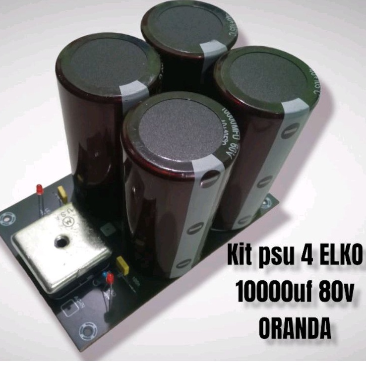 kit psu power supply 4 elko 10000uf 80v oranda