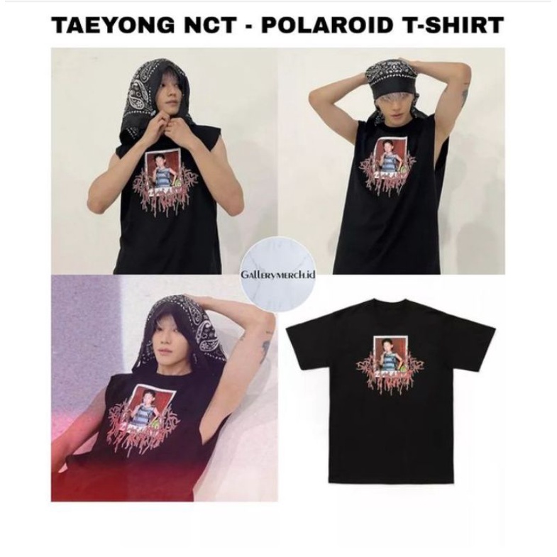 [READY STOCK] TAEYONG NCT POLAROID T-SHIRT HOODIE