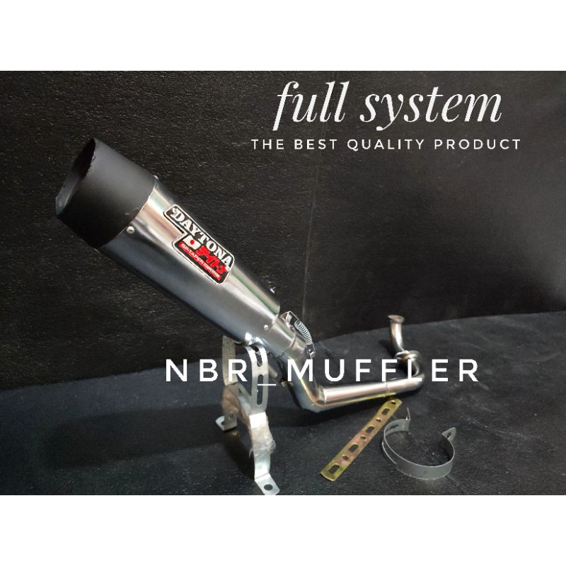 Knalpot Racing DAYTONA Beat fi/beat karbu/beat street/beat new/beat pop/scoopy karbu/scoopy fi/scoop