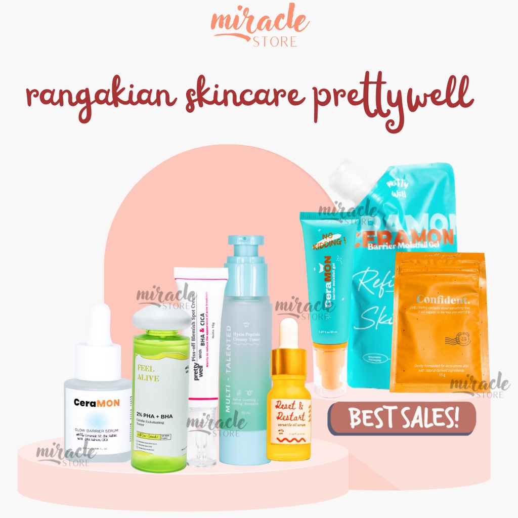 MASKER / MOISTURIZER / ACNE SPOT / CERAMON PRETTYWELL CONFIDENT RARE|MUGWORT SAFFRON CLAY JELLY SLEEPING MASK HIEL BEAUTY|SERUM IMPLORA  MURAH ACNE BRIGHTENING SERUM IMPLORA CONFIDENT RARE FANCY CLAY MASK PRETTYWELL  CLAY MASK