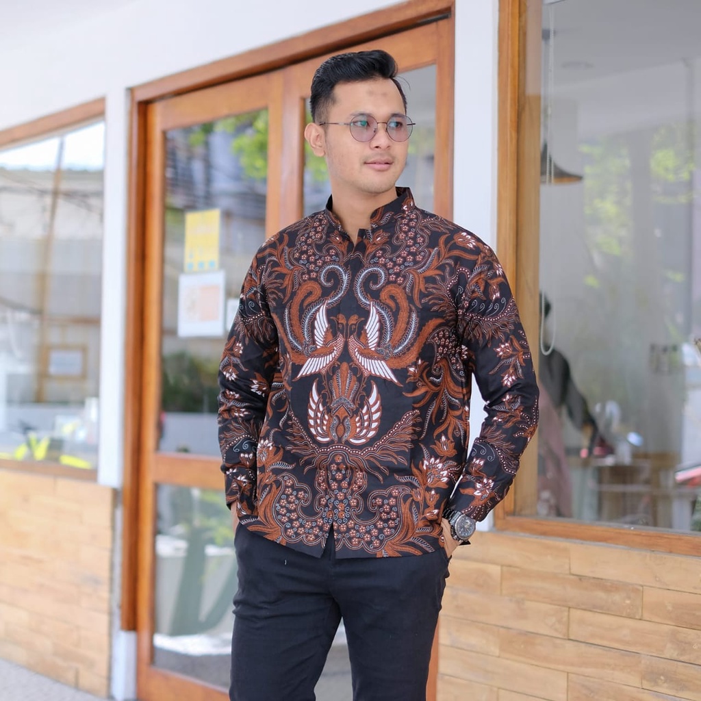 12 MOTIF TERBARU KOKO BATIK Sarung Celana Batik Sarung Koko Batik pria lengan panjang pendek terbaru 2023