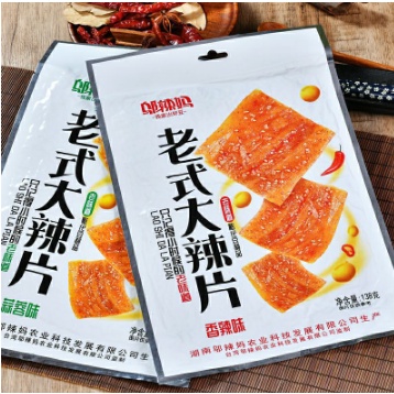 

邬辣妈 老式大辣片 Spicy Tofu Skin Strip Wulama 138g