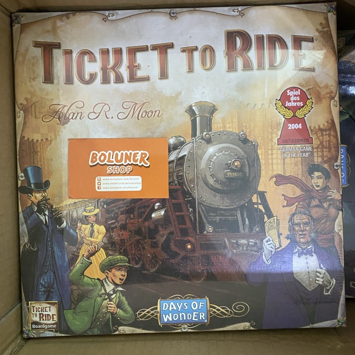 Ticket To Ride USA America Board Game Family