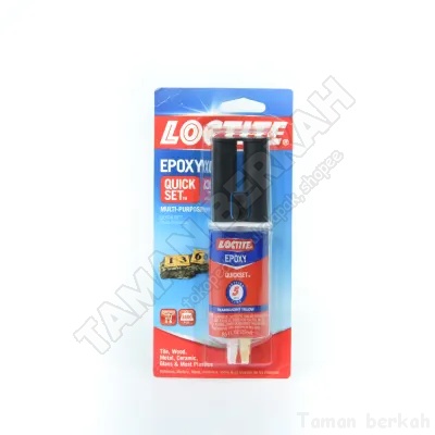 

LOCTITE LEM EPOXY QUICKSET SERBAGUNA - GLUE EPOXY QUICKSET SYRINGE