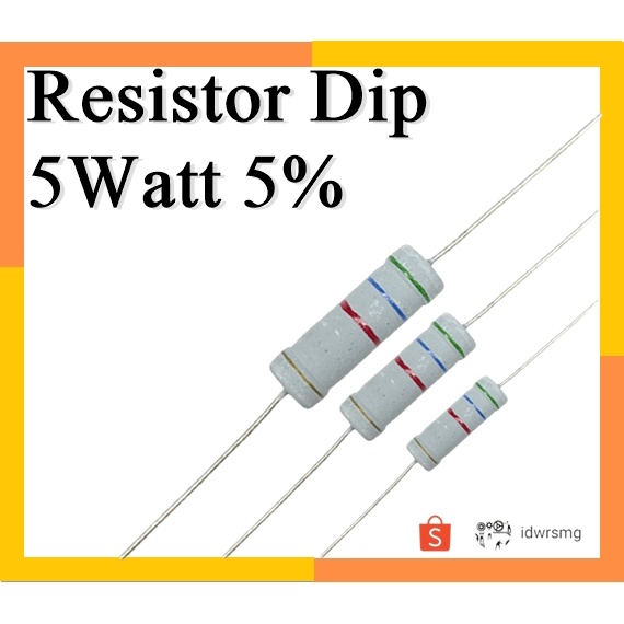 R resistor 5w 270R 270R ohm 5watt toleransi 5% Dip