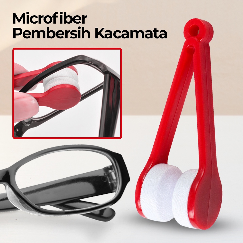 Microfiber Glasses Wiper OMHACHMC Pembersih Kacamata - Multi-Color