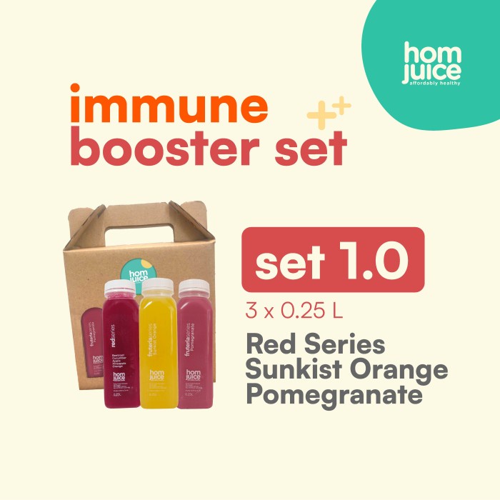 

IMMUNE BOOSTER (COVID RECOVERY) BY HOMJUICE JUS DETOX JUS SEHAT