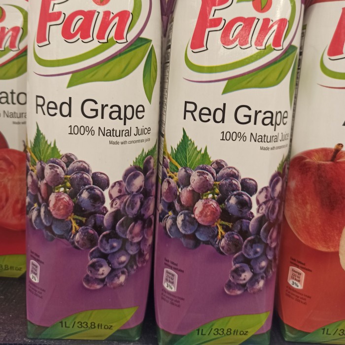 

FAN JUICE GRAPE 1L