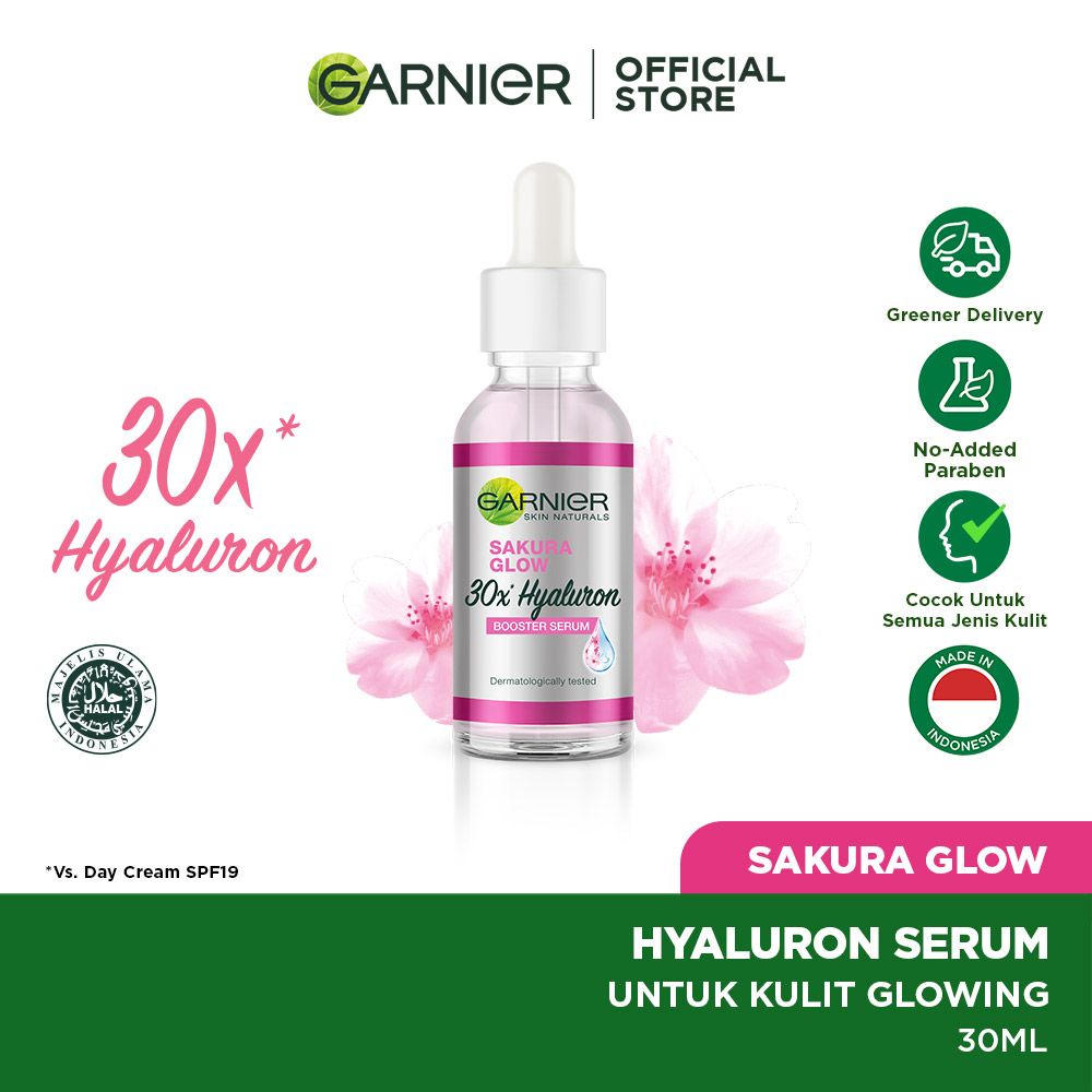 GARNIER Sakura Glow 30x Hyaluron Booster Serum - 30ML