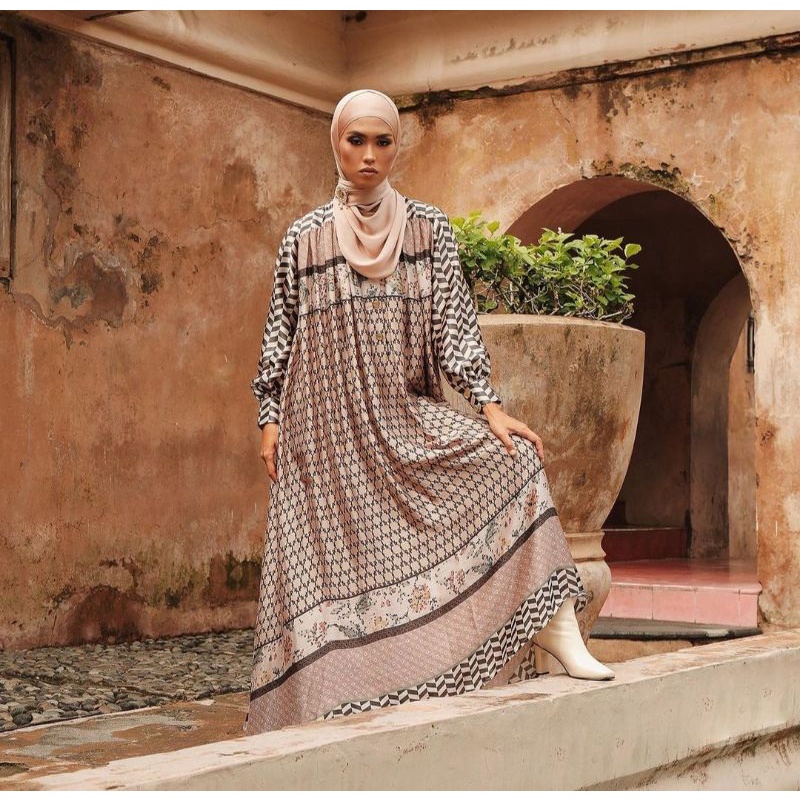 ZASKIA SUNGKAR LAYLA DRESS CREAM S (NEW)